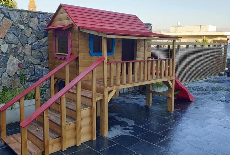 בית מעץ לילדים דגם ענן #1